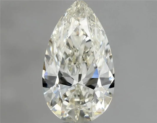 0.55ct Pear Natural Diamond (Colour J, Clarity VVS2, Cut VG, IGI Certified)