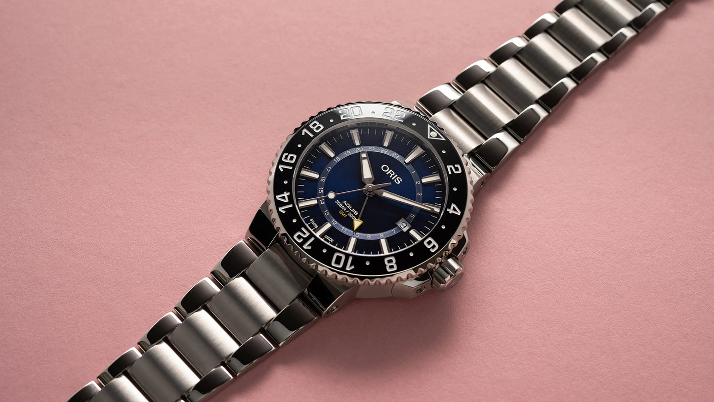 Oris Aquis GMT Date 01 798 7754 4135-07 8 24 05PEB