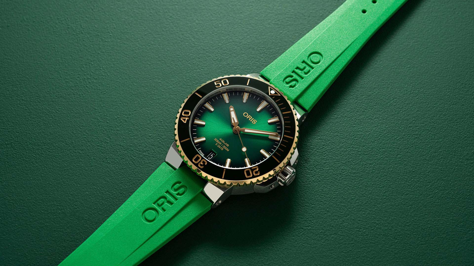 Oris Aquis Date Calibre 400 41.5 mm Bi-Colour 01 400 7769 6357-07 4 22 77FC Oris Aquis Date Calibre 400 41.5 mm Bi-Colour 01 400 7769 6357-07 4 22 77FC