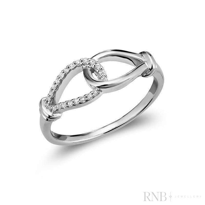 Interlocking Diamond Ring