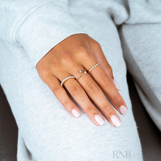 Semi Eternity Diamond Ring