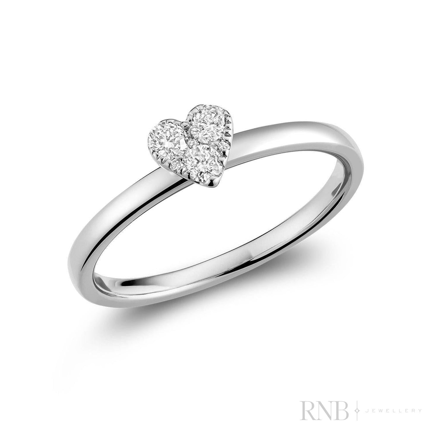 Heart Diamond Ring