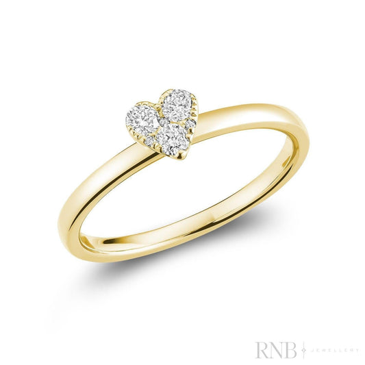 Heart Diamond Ring