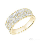 Wide Pave Diamond Band-RNB Jewellery Wide Pave Diamond Band-RNB Jewellery