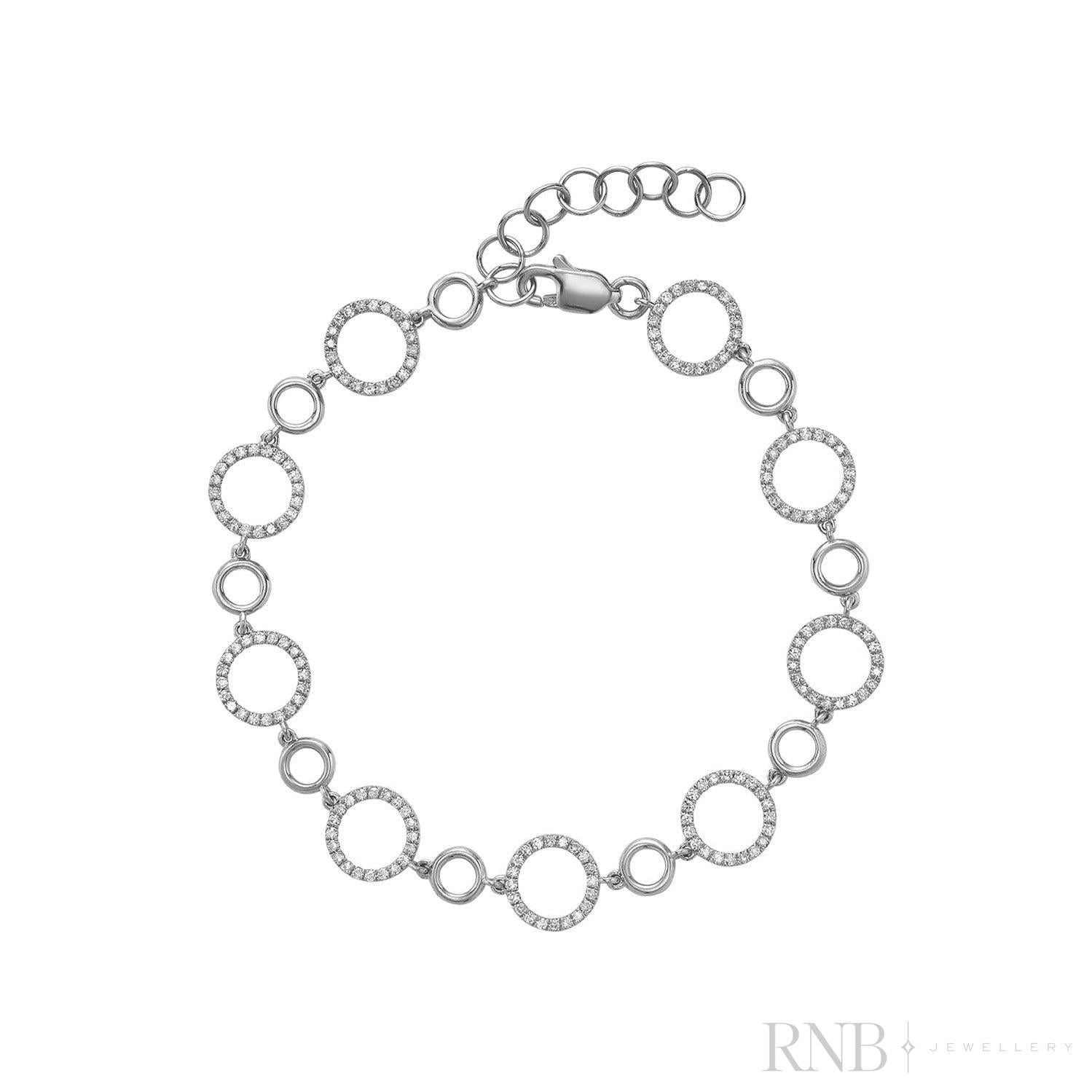 Circle of Life Diamond Bracelet-RNB Jewellery Circle of Life Diamond Bracelet-RNB Jewellery