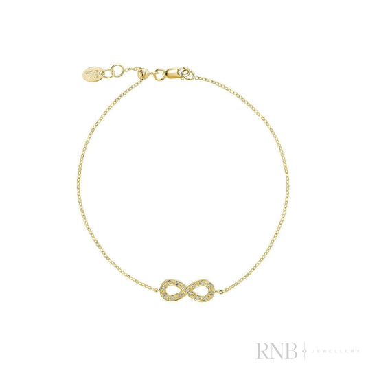Infinity Diamond Bracelet