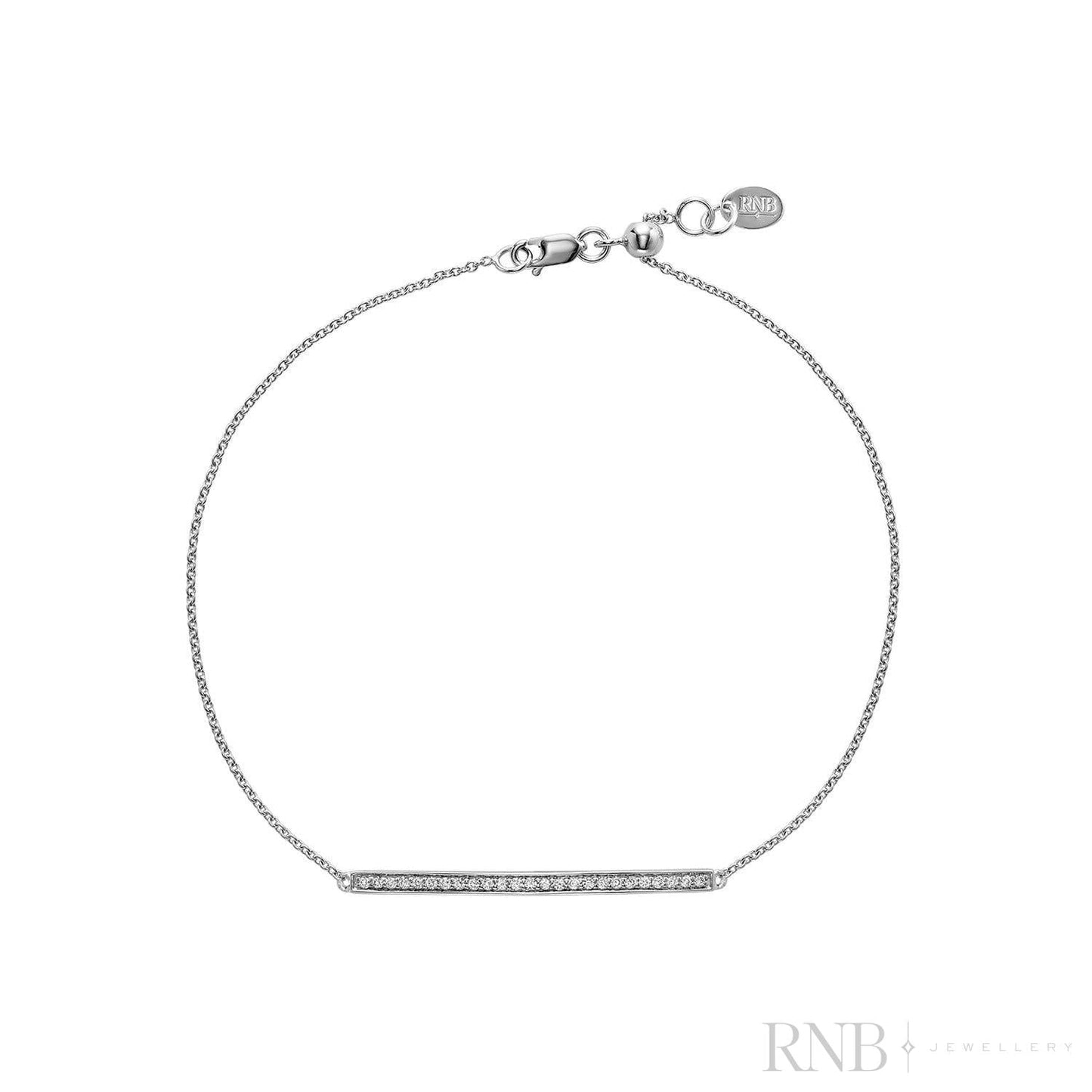 Diamond Bar Bracelet