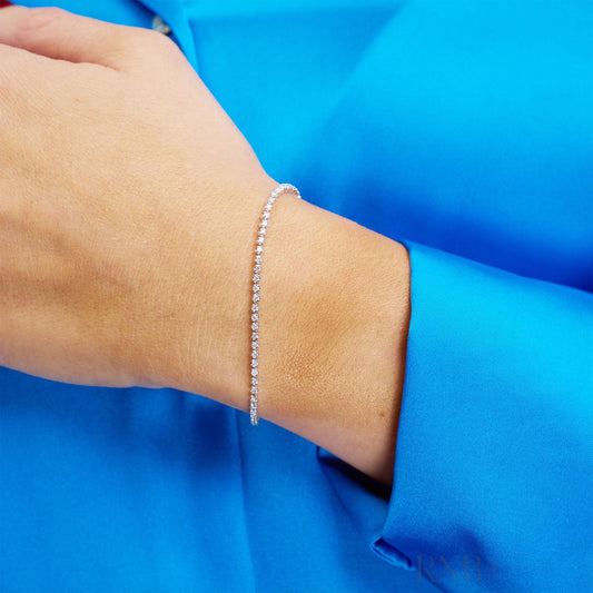 Mini Tennis Diamond Bracelet