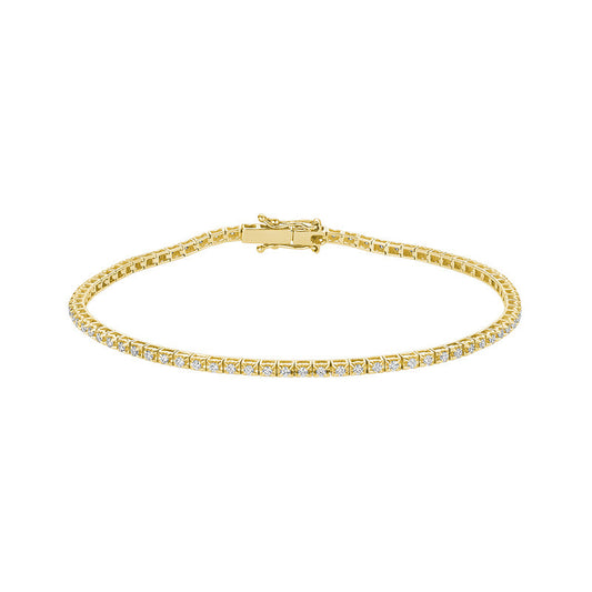 Mini Diamond Tennis Bracelet