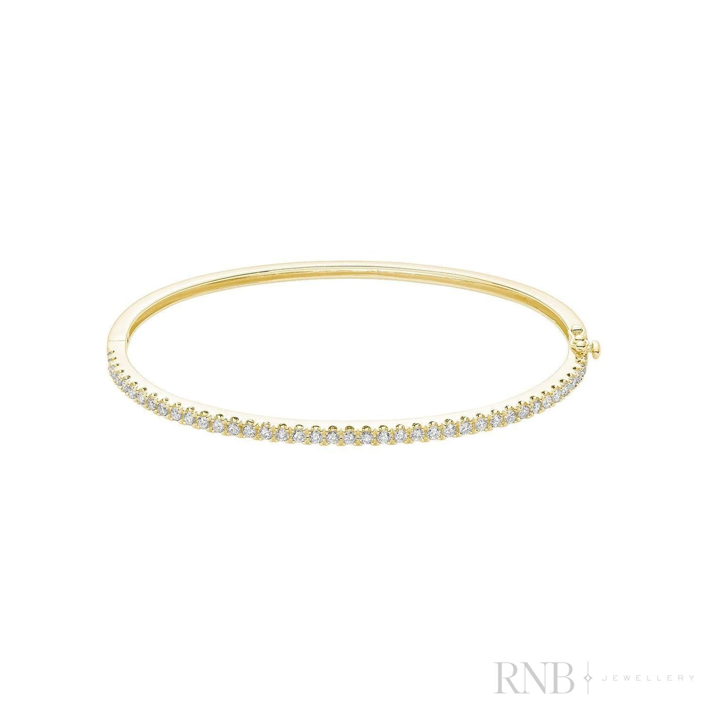 Semi Eternity Bangle Diamond Bracelet