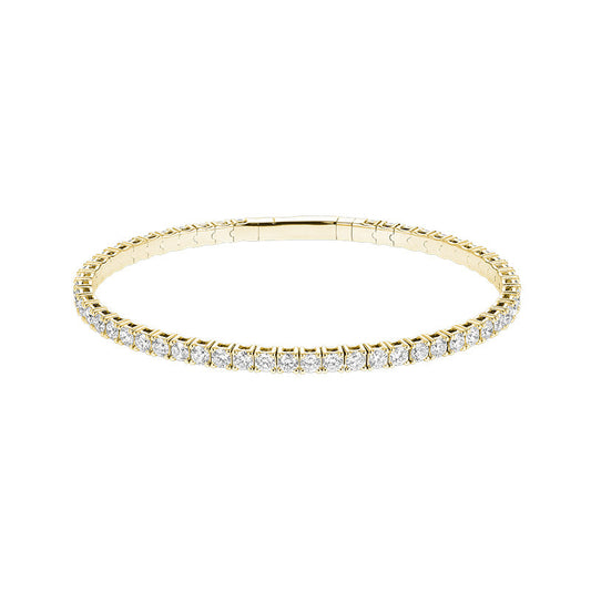 Lab Grown Full Flex Bangle