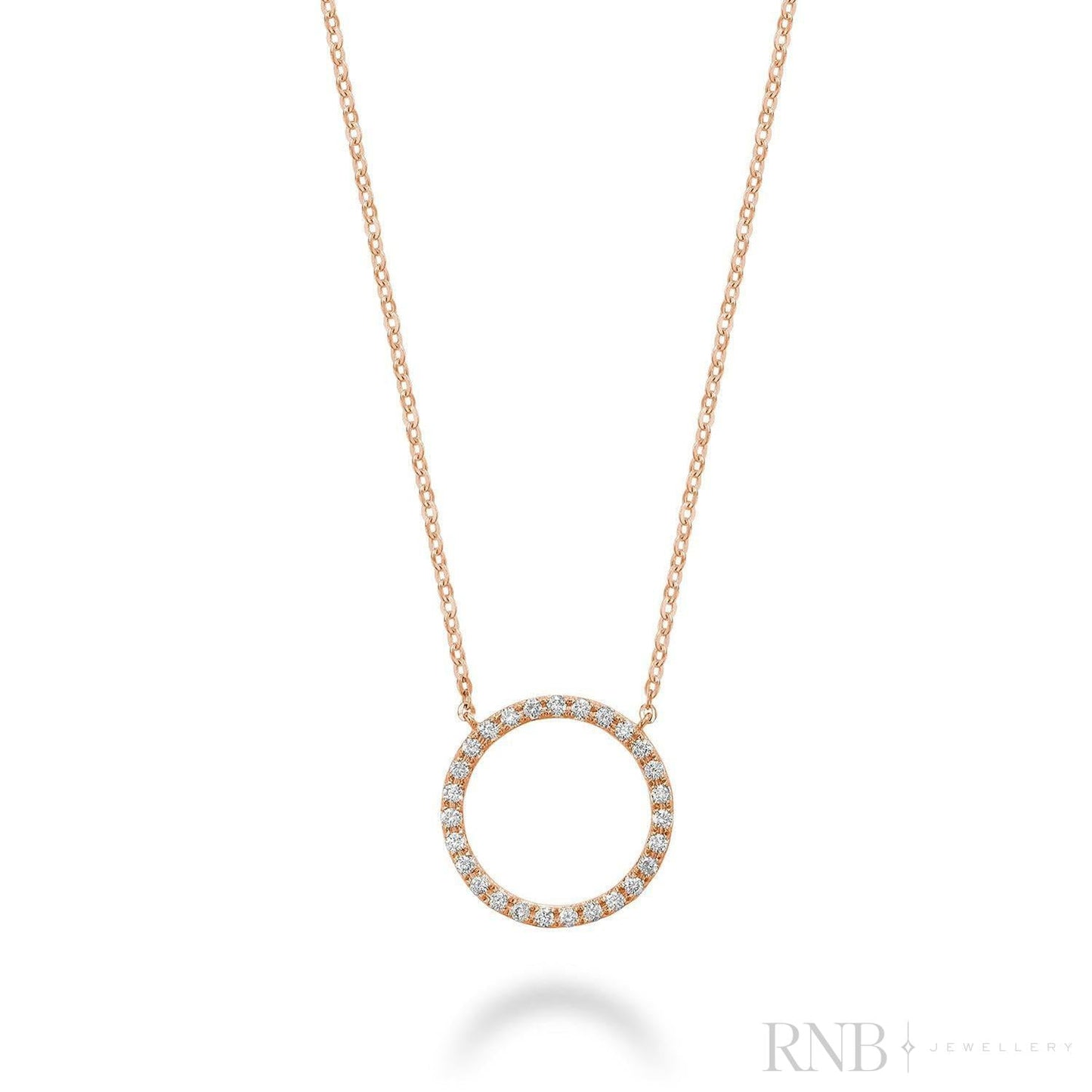 Circle of Life Diamond Necklace