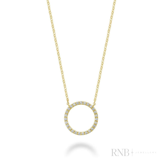 Circle of Life Diamond Necklace