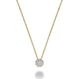 Cluster Diamond Pendant-RNB Jewellery Cluster Diamond Pendant-RNB Jewellery