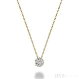 Cluster Diamond Pendant-RNB Jewellery Cluster Diamond Pendant-RNB Jewellery