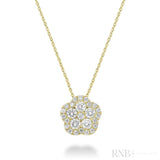 Flower Diamond Pendant-RNB Jewellery Flower Diamond Pendant-RNB Jewellery