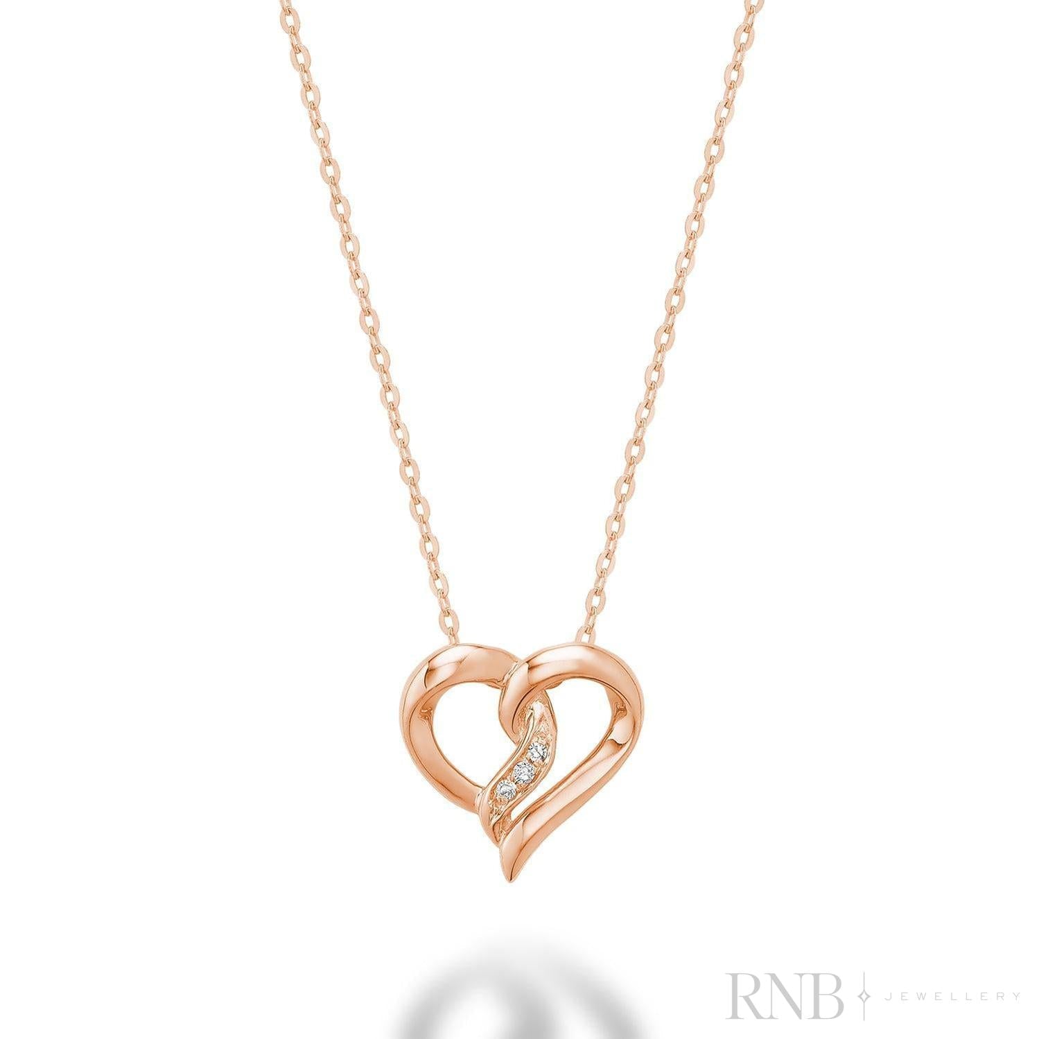 Fancy Heart Diamond Pendant-RNB Jewellery Fancy Heart Diamond Pendant-RNB Jewellery