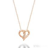 Fancy Heart Diamond Pendant-RNB Jewellery Fancy Heart Diamond Pendant-RNB Jewellery