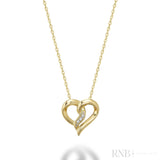 Fancy Heart Diamond Pendant-RNB Jewellery Fancy Heart Diamond Pendant-RNB Jewellery