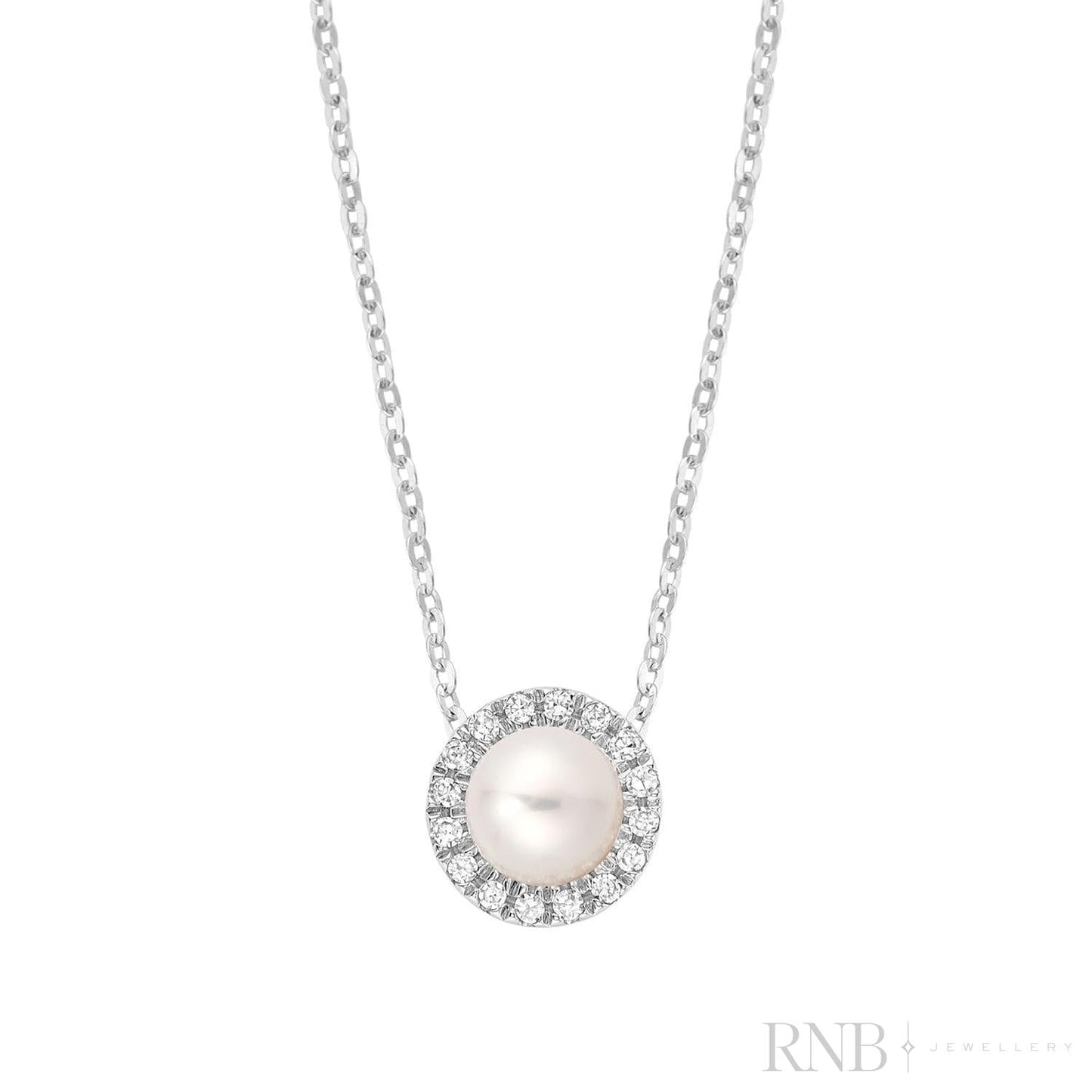 Pearl & Diamond Pendant