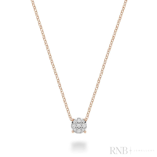Illusion Diamond Pendant