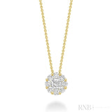 Cluster Diamond Pendant-RNB Jewellery Cluster Diamond Pendant-RNB Jewellery