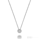 Cluster Diamond Pendant-RNB Jewellery Cluster Diamond Pendant-RNB Jewellery