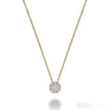 Cluster Diamond Pendant-RNB Jewellery Cluster Diamond Pendant-RNB Jewellery