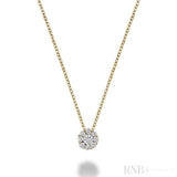 Cluster Diamond Pendant-RNB Jewellery Cluster Diamond Pendant-RNB Jewellery