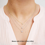 Halo Diamond Pendant-RNB Jewellery Halo Diamond Pendant-RNB Jewellery