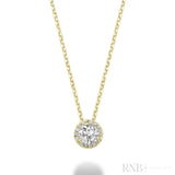 Halo Diamond Pendant-RNB Jewellery Halo Diamond Pendant-RNB Jewellery