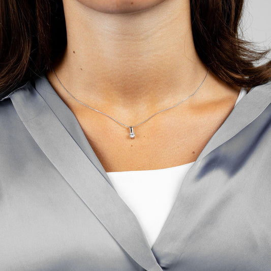 Solitaire Diamond Pendant