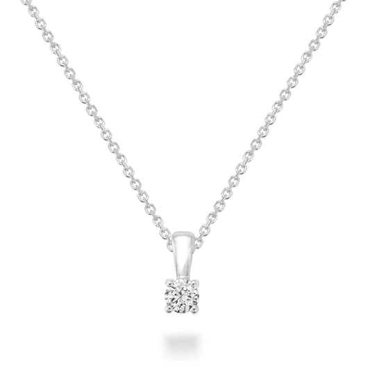 Solitaire Diamond Pendant