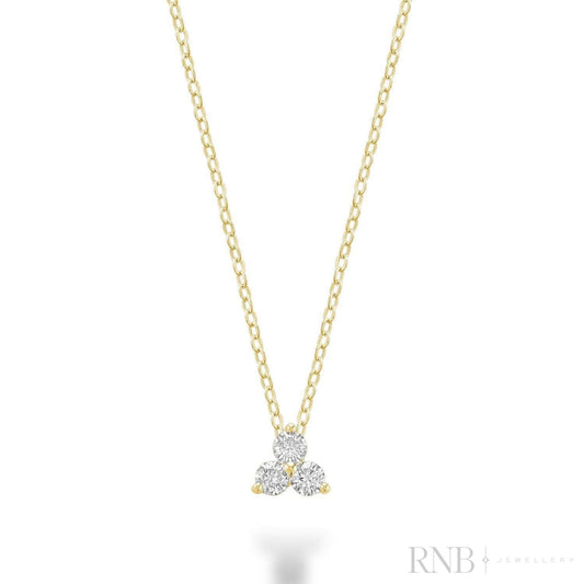 Trinity Diamond Pendant-RNB Jewellery