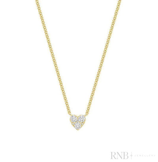 Diamond Pendant - Pendentif en Diamant-RNB Jewellery
