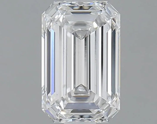 1.00ct Emerald Natural Diamond (Colour E, Clarity VS2, Cut EX, GIA Certified)