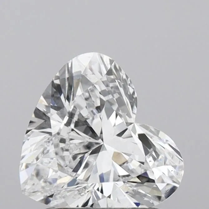 1.12ct Heart Lab Grown Diamond (Colour D, Clarity IF, IGI Certified)