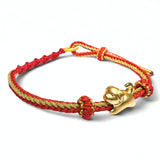 24K Gold Bracelet Chinese Zodiac (Dog) 24K Gold Bracelet Chinese Zodiac (Dog)