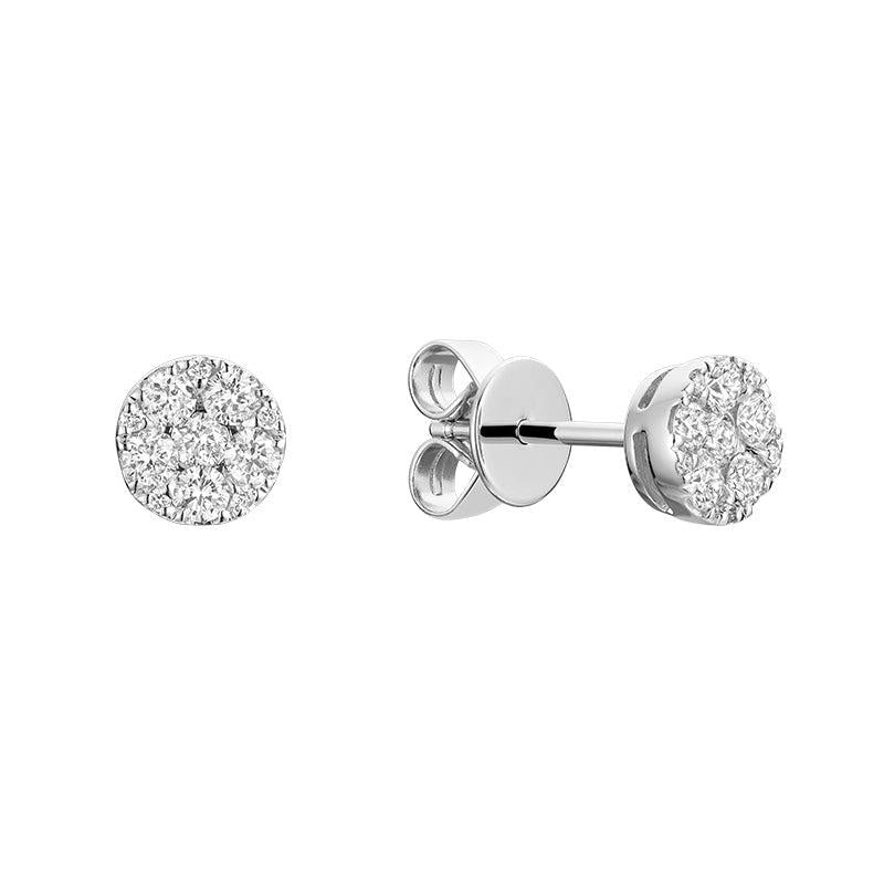 Diamond Earring - Boucle D'oreille en Diamant-RNB Jewellery