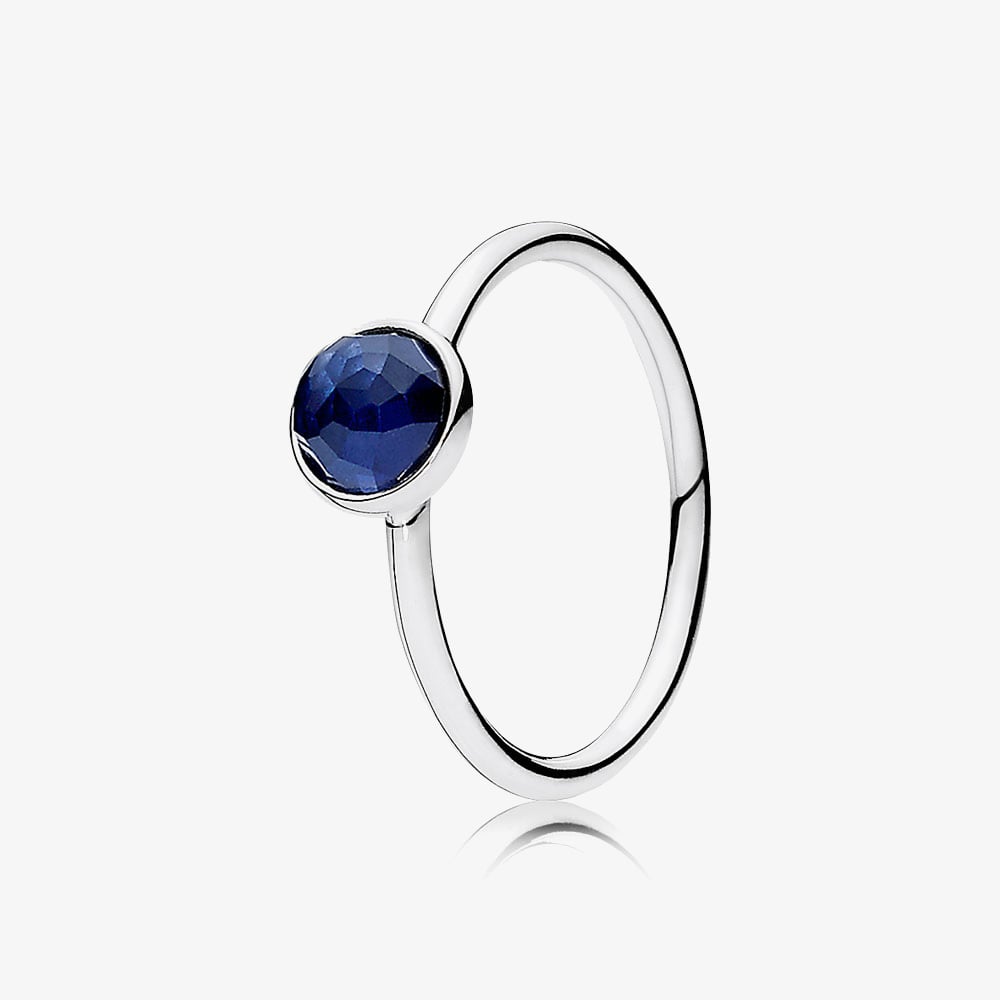 PANDORA September Birthstone Drop Ring 191012SSA (RETIRED)