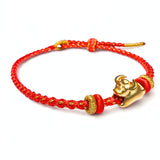 24K Gold Bracelet Chinese Zodiac (Ox) 24K Gold Bracelet Chinese Zodiac (Ox)