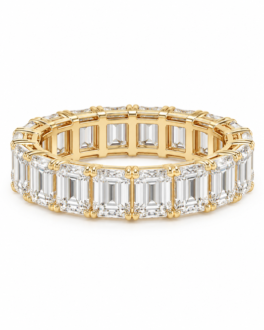 Lab Grown Band Diamond Ring - MLR00001(0.40)