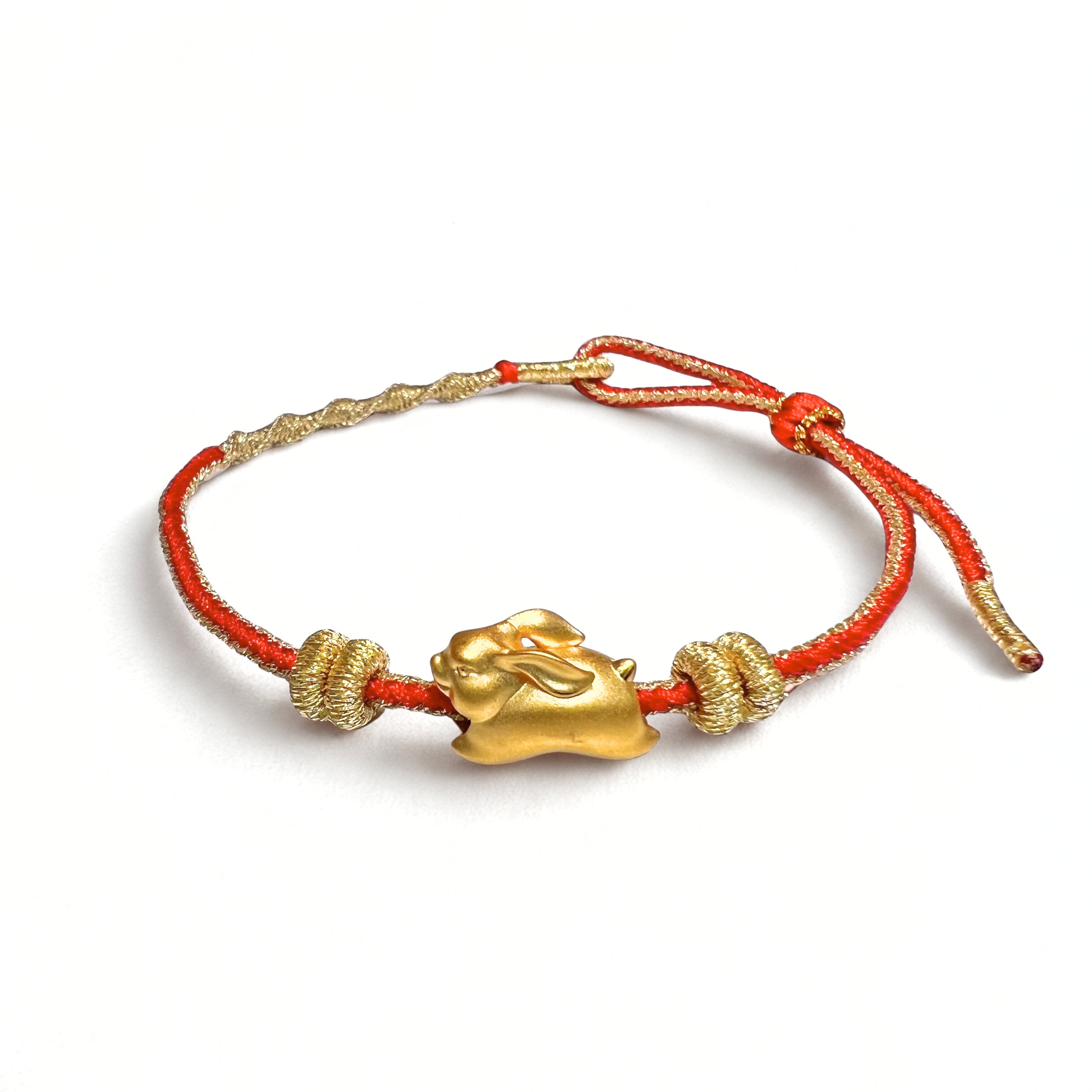 24K Gold Bracelet Chinese Zodiac (Rabbit) 24K Gold Bracelet Chinese Zodiac (Rabbit)