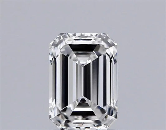 0.96ct Emerald Lab Grown Diamond (Colour F, Clarity VS1, IGI Certified)
