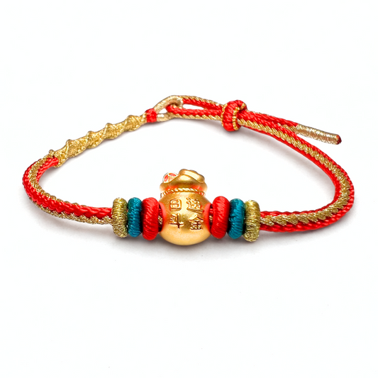 24K Gold Bracelet (Money bag)