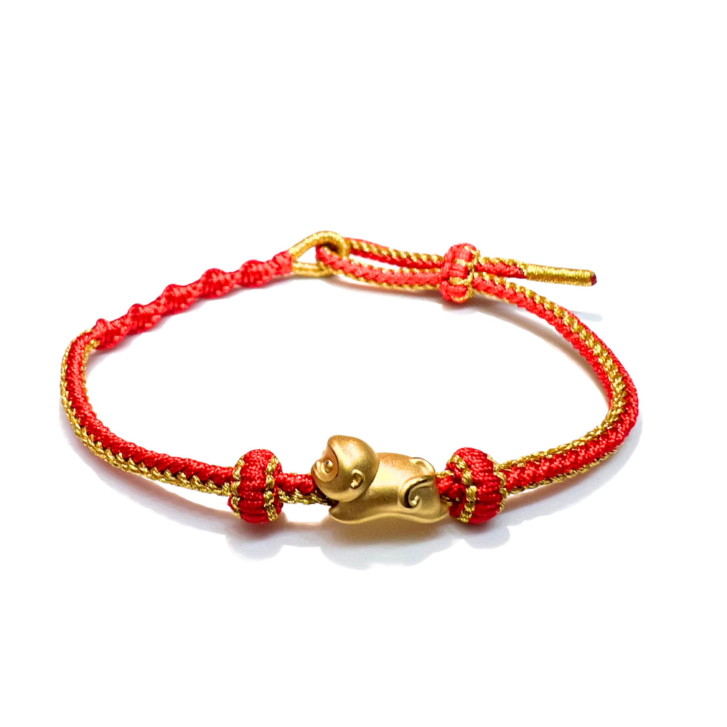 24K Gold Bracelet Chinese Zodiac (Monkey)
