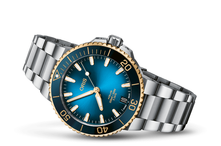 Oris aquis date 41.5 mm sale