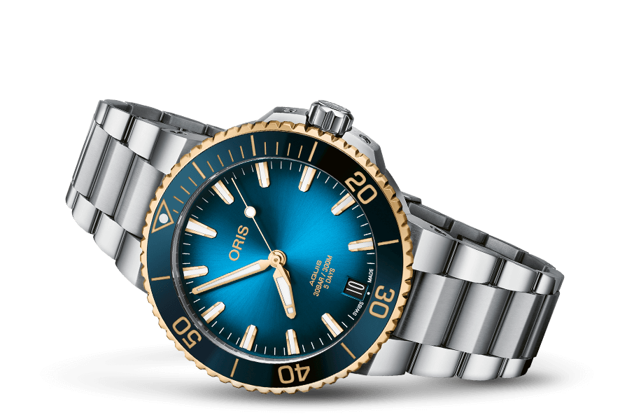 Oris Aquis Date Calibre 400 41.5 mm Bi Colour 01 400 7769 6355 07 8 22 09PEB