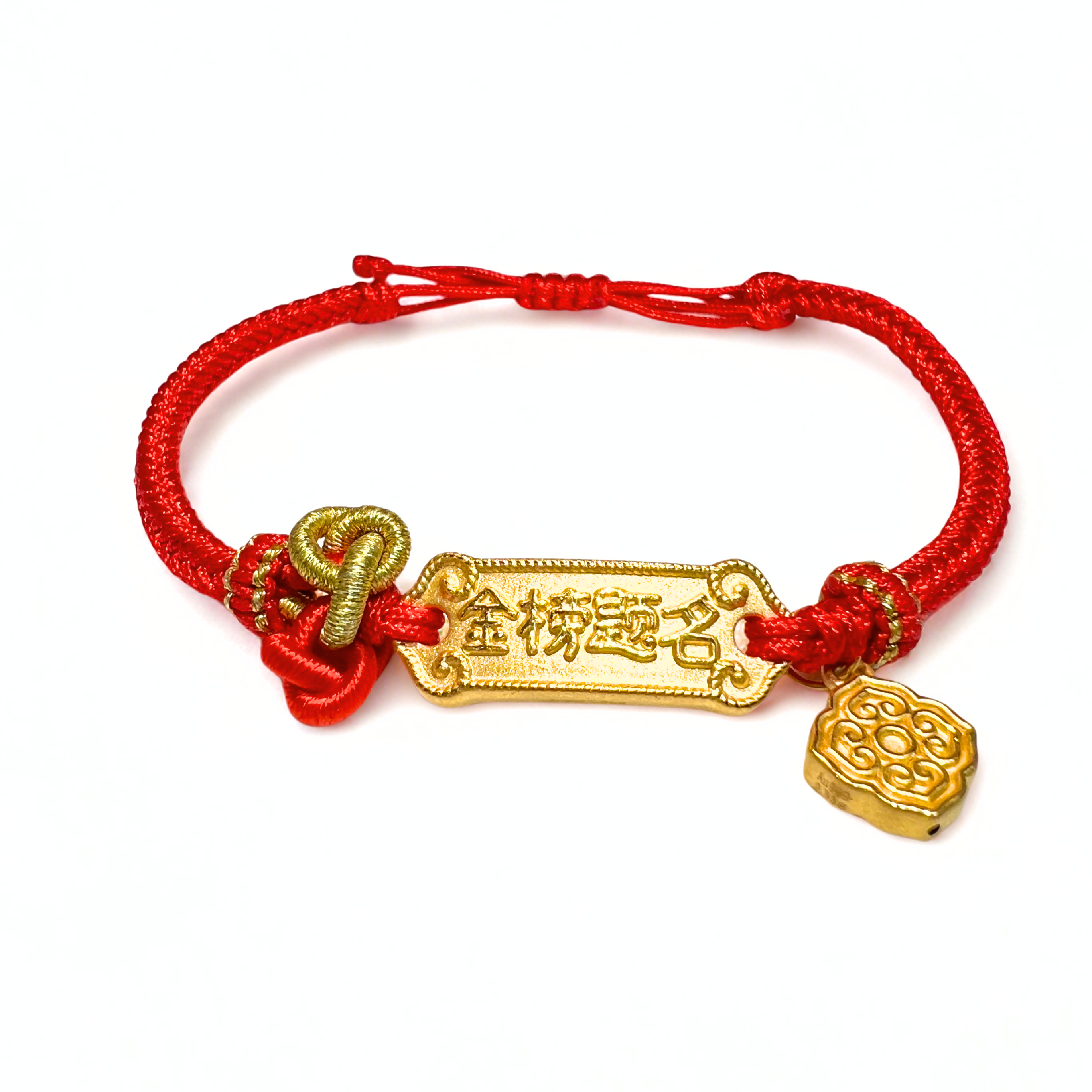 24K Gold Bracelet (Coin, Lucky charm)