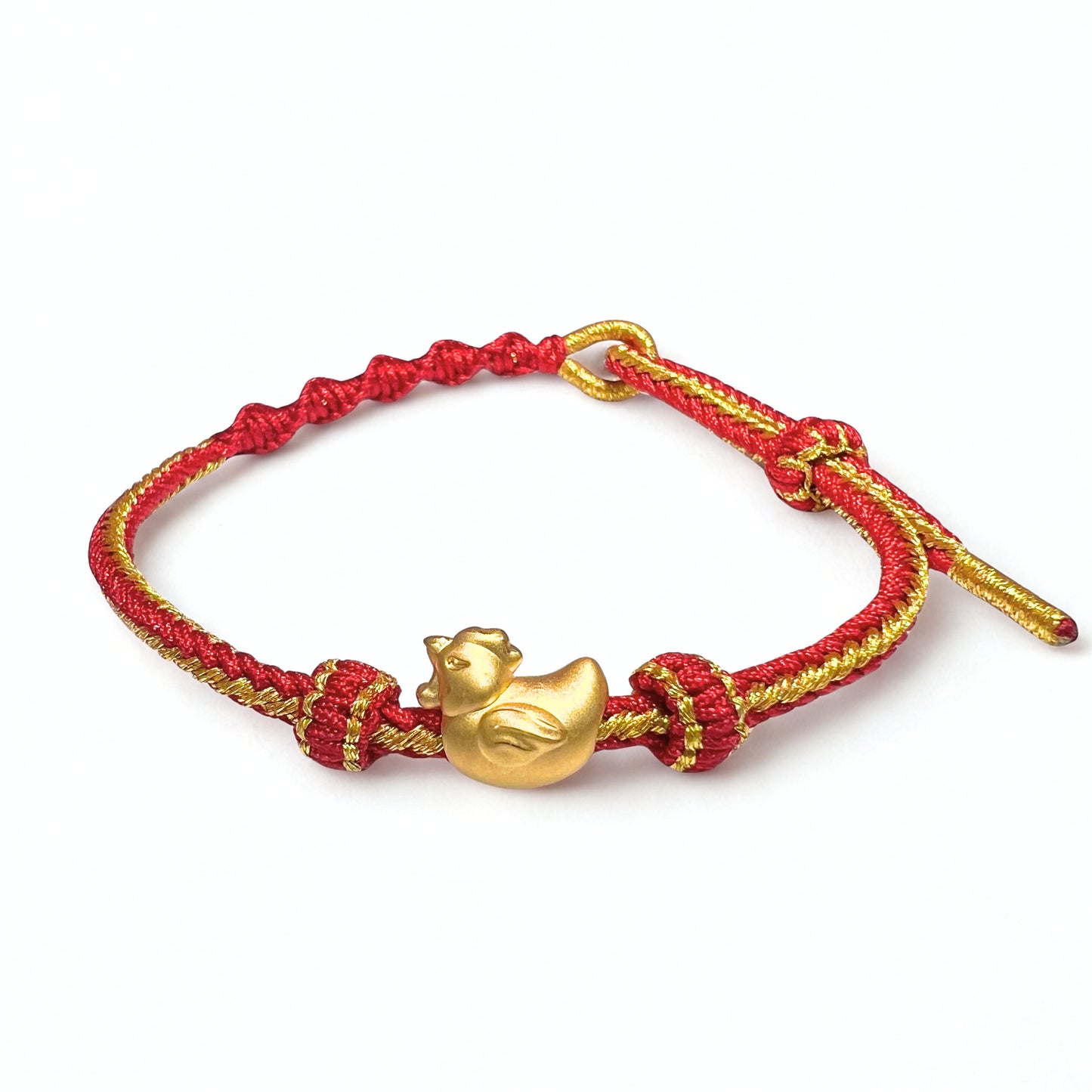 24K Gold Bracelet Chinese Zodiac (Rooster)